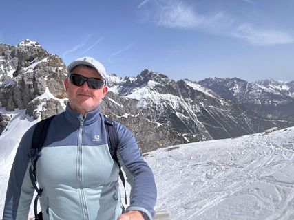 Foto von Rolf Mattes entlang der Tour