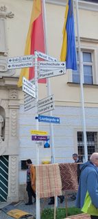 Foto von Nicky entlang der Tour