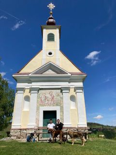 Foto von Petra Fasching entlang der Tour