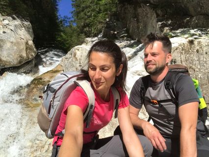 Foto von Fabio Infanti entlang der Tour