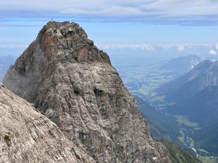 Photo de Norbert Herbig le long du parcours