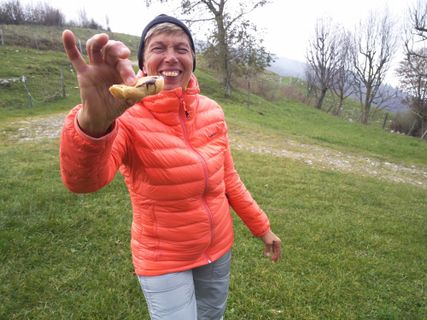 Foto von Ugo Rocca entlang der Tour