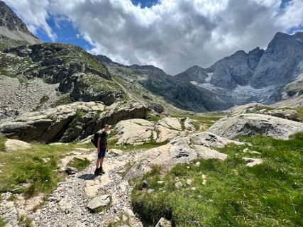 Foto de Berjan Arentsen a lo largo del recorrido