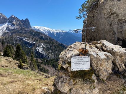 Foto von Fabio Infanti entlang der Tour