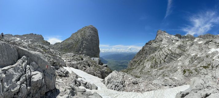 Photo de Norbert Herbig le long du parcours