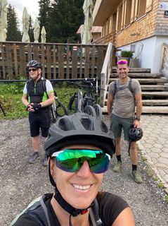 Foto von Karin Mäser entlang der Tour