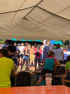 Foto von Fabio Infanti entlang der Tour