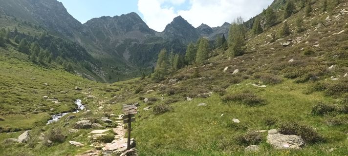 Foto von Gabriele Cucchi entlang der Tour