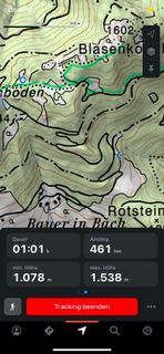 Photo de Sven Reiter le long du parcours