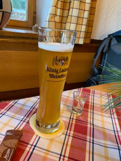 Photo de Kerstin Müller le long du parcours