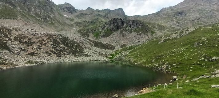 Foto von Gabriele Cucchi entlang der Tour
