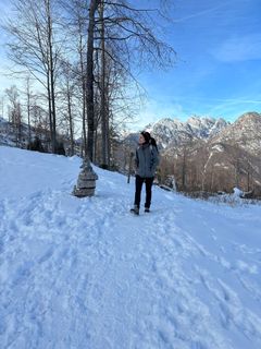 Foto von Fabio Infanti entlang der Tour