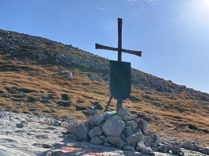 Photo de Norbert Herbig le long du parcours