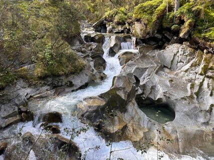 Zdjęcie z Norbert Herbig wzdłuż trasy