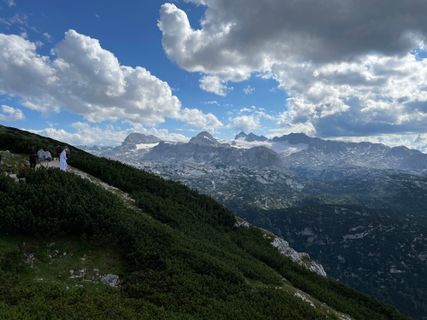 Foto von Michael Bauer entlang der Tour