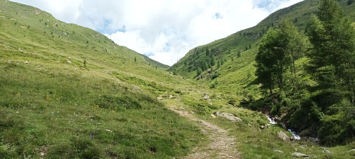 Foto von Gabriele Cucchi entlang der Tour