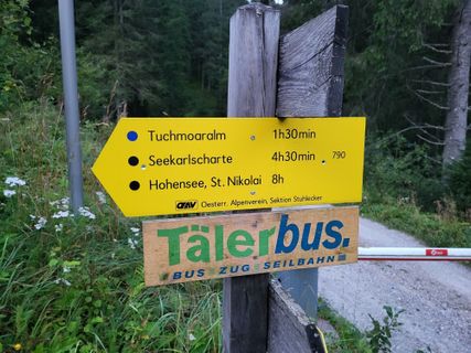 Foto von Josef Stein entlang der Tour