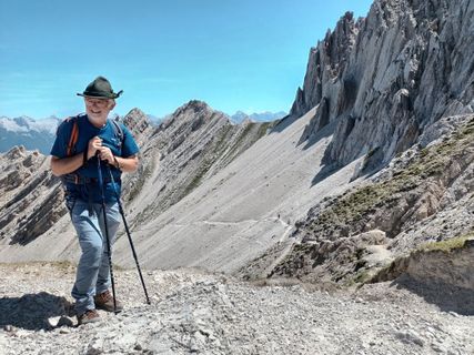 Fotografia z Gabriele Cucchi na trase