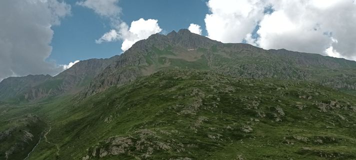 Foto von Gabriele Cucchi entlang der Tour