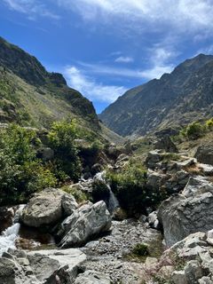 Photo de Toni Lerda le long du parcours