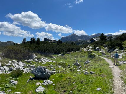 Photo de Michael Bauer le long du parcours