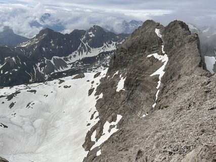 Photo de Norbert Herbig le long du parcours