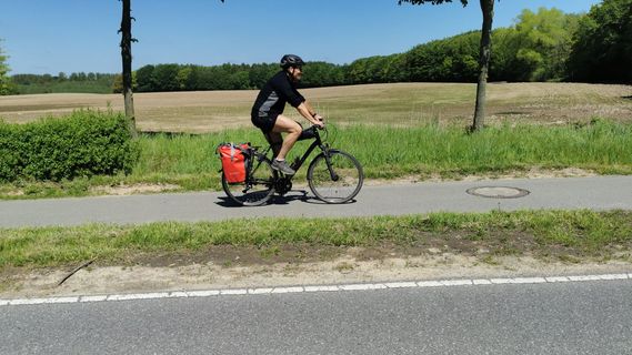 Foto von Bernd Schmitt entlang der Tour