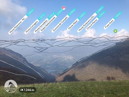 Photo de Ugo Rocca le long du parcours