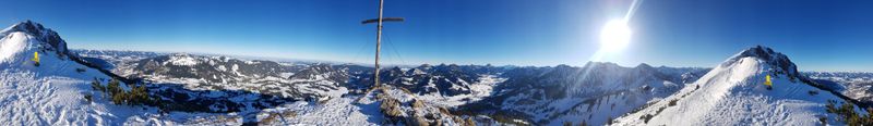Foto von Harald entlang der Tour