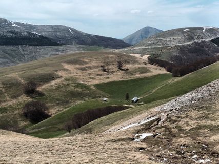 Foto de Gabriele Cucchi a lo largo del recorrido