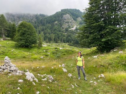Foto von Fabio Infanti entlang der Tour