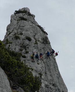 Foto von Johann Gehringer entlang der Tour