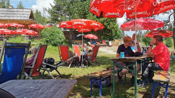 Photo de Bernd Schmitt le long du parcours