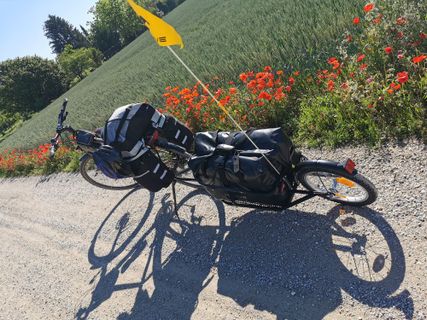 Foto von Burgus entlang der Tour