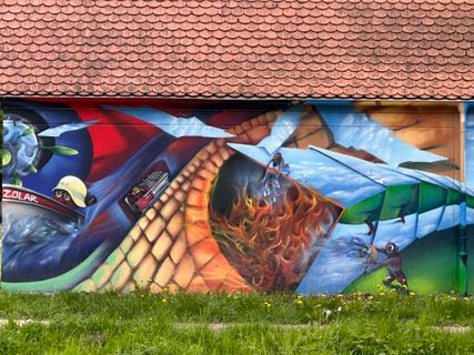 Foto de Norbert Herbig a lo largo del recorrido