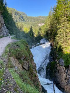 Photo de Michael Bauer le long du parcours
