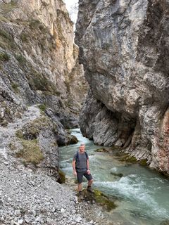 Foto von Rolf Mattes entlang der Tour