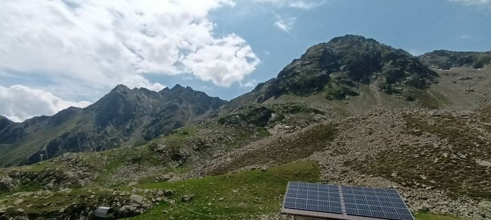 Foto von Gabriele Cucchi entlang der Tour