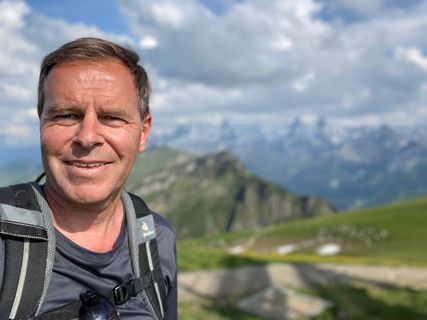 Foto von Juergen Rehg entlang der Tour