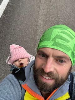 Fotografia z Fabio Infanti na trase