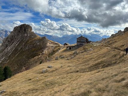 Foto de Andreas Mader a lo largo del recorrido
