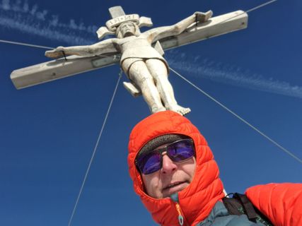 Foto von Klaus Neuhold entlang der Tour