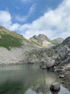 Foto von Helmut Kögler entlang der Tour