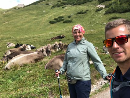 Foto von Holger Koch entlang der Tour