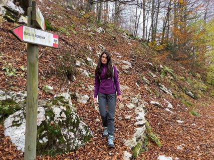 Fotografia z Fabio Infanti na trase