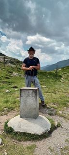 Foto von Gabriele Cucchi entlang der Tour