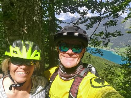 Foto von Bernd Schmitt entlang der Tour