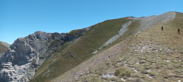 Foto de Gabriele Cucchi a lo largo del recorrido