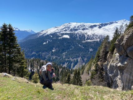 Foto von Fabio Infanti entlang der Tour