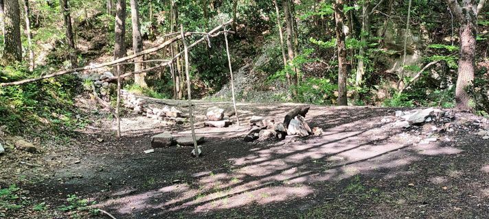 Foto von Gabriele Cucchi entlang der Tour
